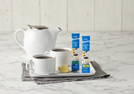 Thickened Decaffeinated Beverage Thick & Easy   0.25 oz. Individual Packet Tea Flavor Powder Honey Consistency