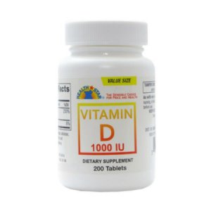 Vitamin Supplement Geri-Care   Vitamin D3 1000 IU Strength Tablet 200 per Bottle