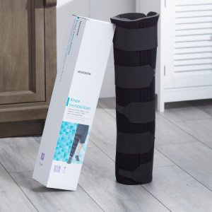 Knee Immobilizer McKesson X-Large Up to 36 Inch Thigh Circumference 24 Inch Length Left or Right Knee