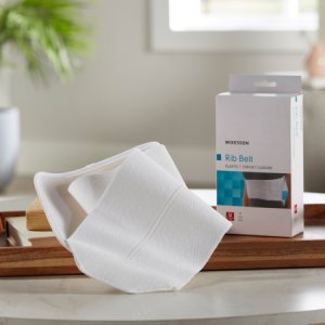 Rib Belt McKesson One Size Fits Most Hook and Loop Closure 28 to 50 Inch Waist Circumference 6 Inch Height Adult