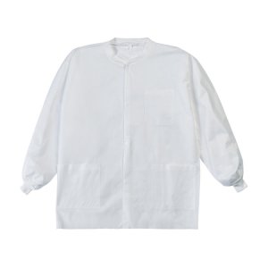 Lab Jacket LabMates   White Small Hip Length Disposable