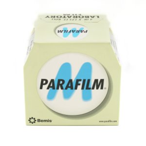 Sealing Film Parafilm   M 4 Inch Width X 125 Foot Roll Length, Natural For use with Test Tubes, Beakers, Vials, Petri Dishes, Flasks