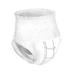 Unisex Adult Absorbent Underwear Abri-Flex M0 Pull On with Tear Away Seams Medium Disposable Moderate Absorbency