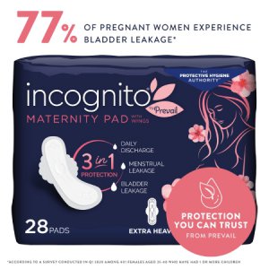 Maternity Pad incognito   by Prevail Maternity Pad with Wings Heavy Absorbency
