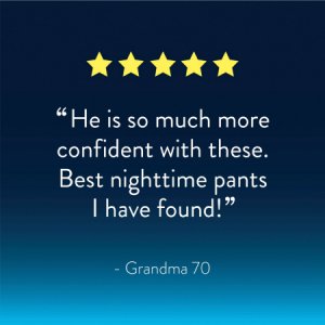 Male Youth Absorbent Underwear GoodNites   Pull On with Tear Away Seams Size 6 / X-Large Disposable Heavy Absorbency