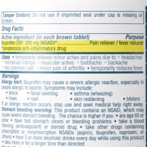 Pain Relief Geri-Care   200 mg Strength Ibuprofen Tablet 1000 Per Bottle