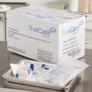 IV Pump Set McKesson 10 Drops / mL Drip Rate 110 Inch Tubing 3 Ports