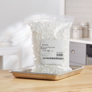 McKesson Tube Closure Polyethylene Flanged Plug Cap White 13 mm For Use with 13 mm Blood Drawing Tubes, Glass Test Tubes, Plastic Culture Tubes NonSterile