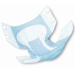 Unisex Adult Incontinence Brief Wings    Quilted Plus with BreatheEasy    Technology X-Large Disposable Heavy Absorbency