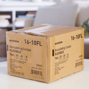 Inoculating Loop McKesson 10   L High Impact Polystyrene Integrated Handle Sterile