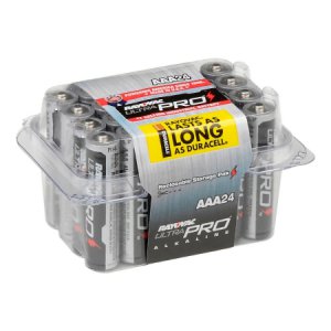 Alkaline Battery Rayovac   Ultra Pro    AAA Cell 1.5V Disposable 24 Pack