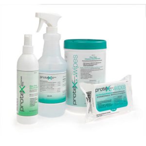 Protex    Ultra Surface Disinfectant Cleaner Premoistened Manual Pull Wipe 60 Count Soft Pack Lemon Scent NonSterile