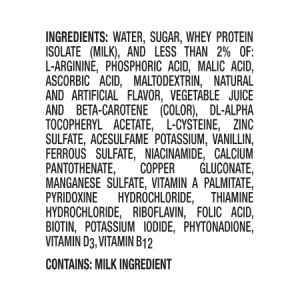 Arginine Supplement Arginaid   Extra Orange Burst Flavor 8 oz. Carton Ready to Use