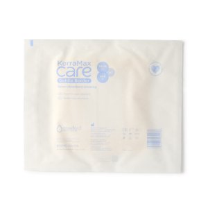 Super Absorbent Dressing KerraMax Care   Gentle Border 6 X 6 Inch Nonwoven Square Sterile