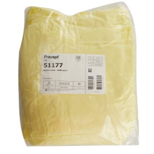 Protective Procedure Gown Precept   One Size Fits Most Yellow NonSterile AAMI Level 2 Disposable