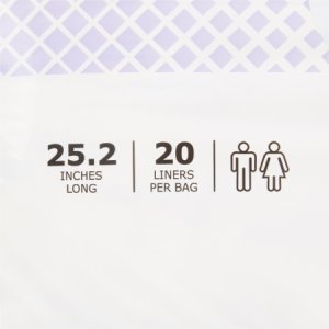 Incontinence Liner McKesson Classic 25-1/5 Inch Length Light Absorbency Polymer Core One Size Fits Most Adult Unisex Disposable