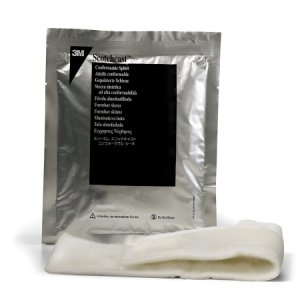 Padded Precut Splint 3M    Scotchcast    Quick Step Double Sided Felt 2 X 10 Inch Felt / Fiberglass White