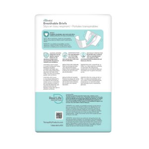 Unisex Adult Incontinence Brief Tranquility   Essential X-Small Disposable Heavy Absorbency