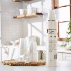 Drinking Cup Cypress 7 oz. Clear Polypropylene Disposable