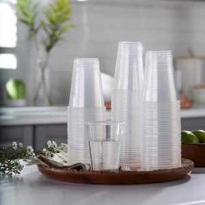 Drinking Cup Cypress 9 oz. Clear Polypropylene Disposable