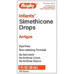 Infant Gas Relief Rugby   40 mg / 0.6 mL Strength Oral Drops 1 oz.