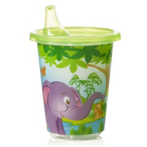 Sippy Cup Evenflo   10 oz. Zoo Friends Print
