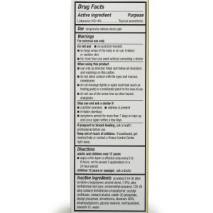 Topical Pain Relief Aspercreme   4% Strength Lidocaine Cream 2.7 oz.