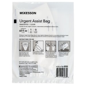 Emesis Bag McKesson 40 oz. Clear
