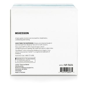 Exercise Resistance Band McKesson CanDo   Blue 5 Inch X 50 Yard Heavy Resistance