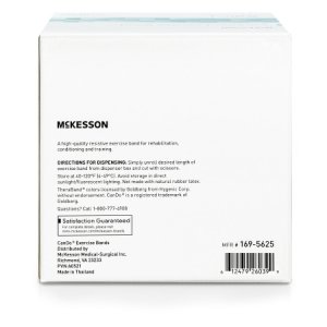 Exercise Resistance Band McKesson CanDo   Black 5 Inch X 50 Yard X-Heavy Resistance