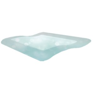 Hydrogel Dressing KerraLite Cool   4 X 4 Inch Square