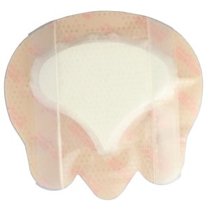 Silicone Foam Dressing KerraFoam    Gentle Border 6-7/10 X 6-9/10 Inch Sacral Silicone Adhesive with Border Sterile