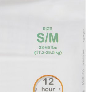 Unisex Youth Absorbent Underwear McKesson Pull On with Tear Away Seams Small / Medium Disposable Heavy Absorbency