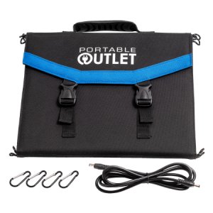 Portable Outlet Solar Panel Charger Portable Outlet PO-160UPS