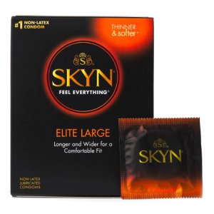 Condom SKYN   Elite Lubricated Large 1,008 Per Case