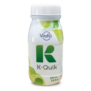 Ketogenic / MCT Oral Supplement / Tube Feeding Formula K  Quik    Unflavored 7.6 oz. Bottle Ready to Use