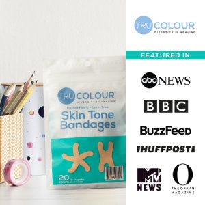 Adhesive Strip Tru-Colour   Assorted Sizes Fabric Knuckle / Fingertip Beige Sterile