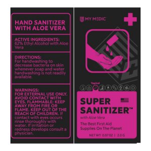 First AId Kit My Medic    MED PACKS Pandemic Plastic Pouch