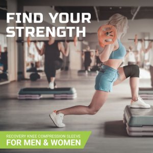 Knee Support Green Drop    Small / Medium Pull-On 13 to 16 Inch Thigh Circumference Left or Right Knee