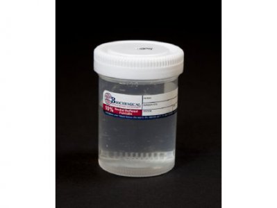 Prefilled Formalin Container BBC Biochemical Trans-Pak    80 mL Fill in 120 mL Screw Cap Patient Information NonSterile