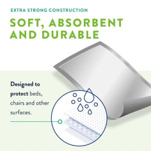 Underpad Prevail   Total Care    30 X 30 Inch Disposable Heavy Absorbency