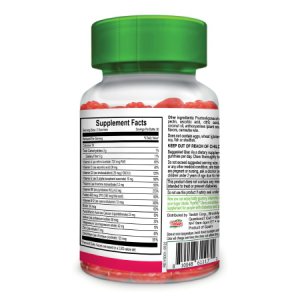 Diabetic Multivitamin Supplement YumV's    Zero Chromium / Thiamine / Magnesium Gummy 60 per Bottle Raspberry Flavor