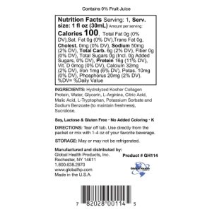 Oral Protein Supplement LiquaCel   Unflavored Ready to Use 1 oz. Individual Packet