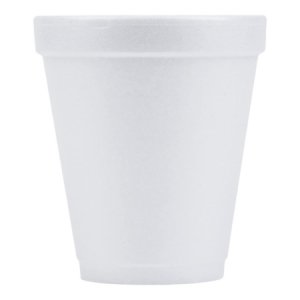 Drinking Cup WinCup   10 oz. White Styrofoam Disposable