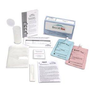 Rapid Test Kit BreathTek   UBT Infectious Disease Immunoassay H. Pylori Breath Sample 5 Tests Non-Regulated