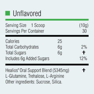 Oral Supplement Healios   Unflavored Powder 10.93 oz. Jar