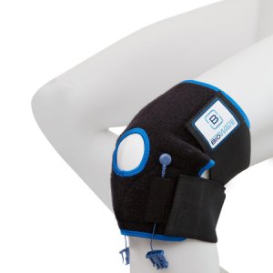 Knee BioWrap   Blue Electrode Garment For Use With BioWaveGO  