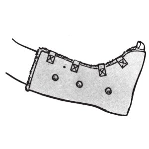 Heel Protection Boot Soft Boot One Size Fits Most Off-white