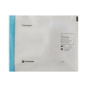 Urinary Leg Bag Conveen   Security+ Anti-Reflux Valve Sterile 600 mL Polyethylene / Flocked