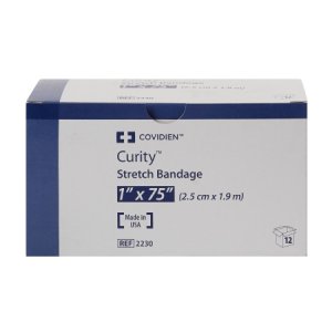Conforming Bandage Curity    Cotton / Polyester 1-Ply 1 X 75 Inch Roll Shape Sterile